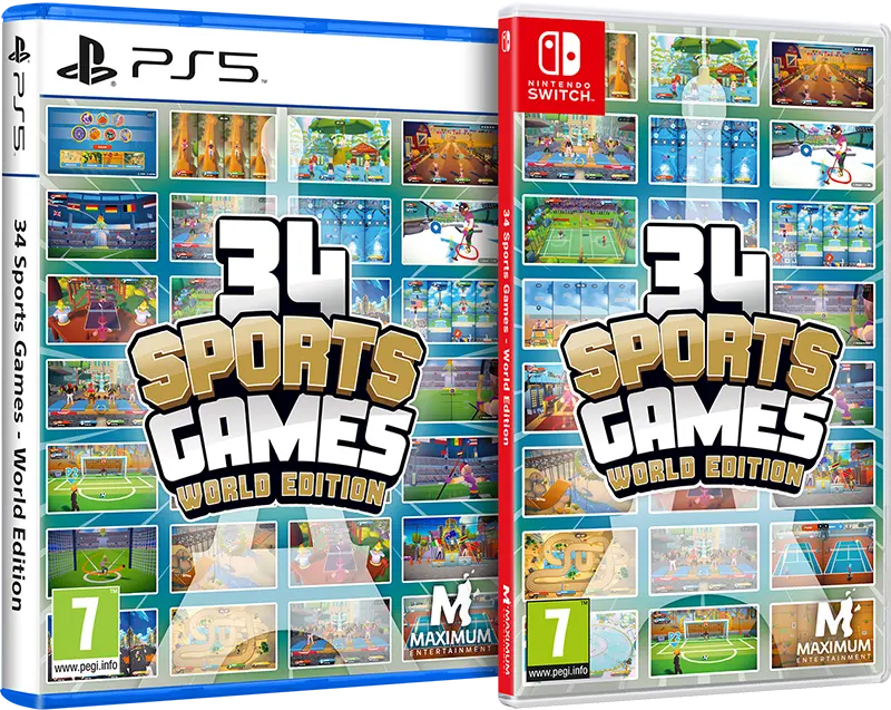 34 Sports Games - Packshot